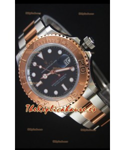 Rolex Yacht-Master 40 Everose Gold Reloj Replica Suiza 1:1 con Movimiento 3135